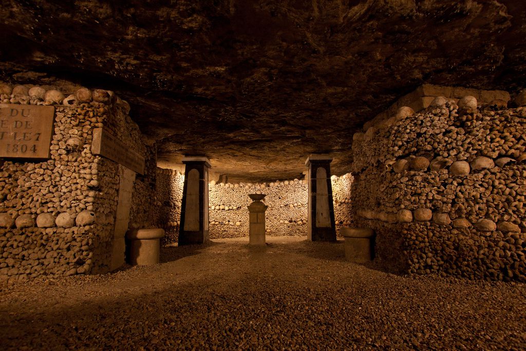 Image result for catacombs of paris